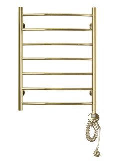 Полотенцесушитель электрический Domoterm Калипсо П7 500x700 ER золото